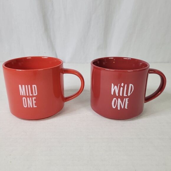 Room Essentials Mild One And Wild One Mug Set - Picture 1 of 6